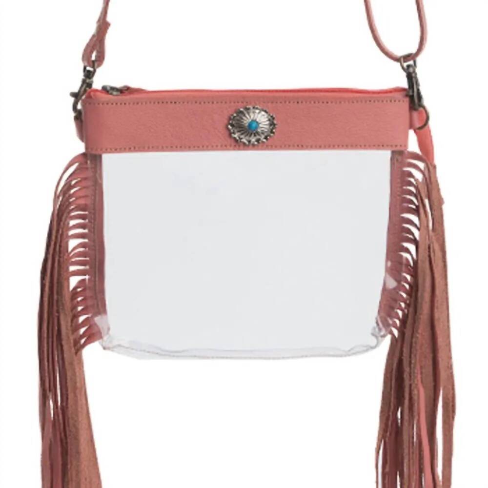 NEW MYRA BAG women's azura clear bag in pink